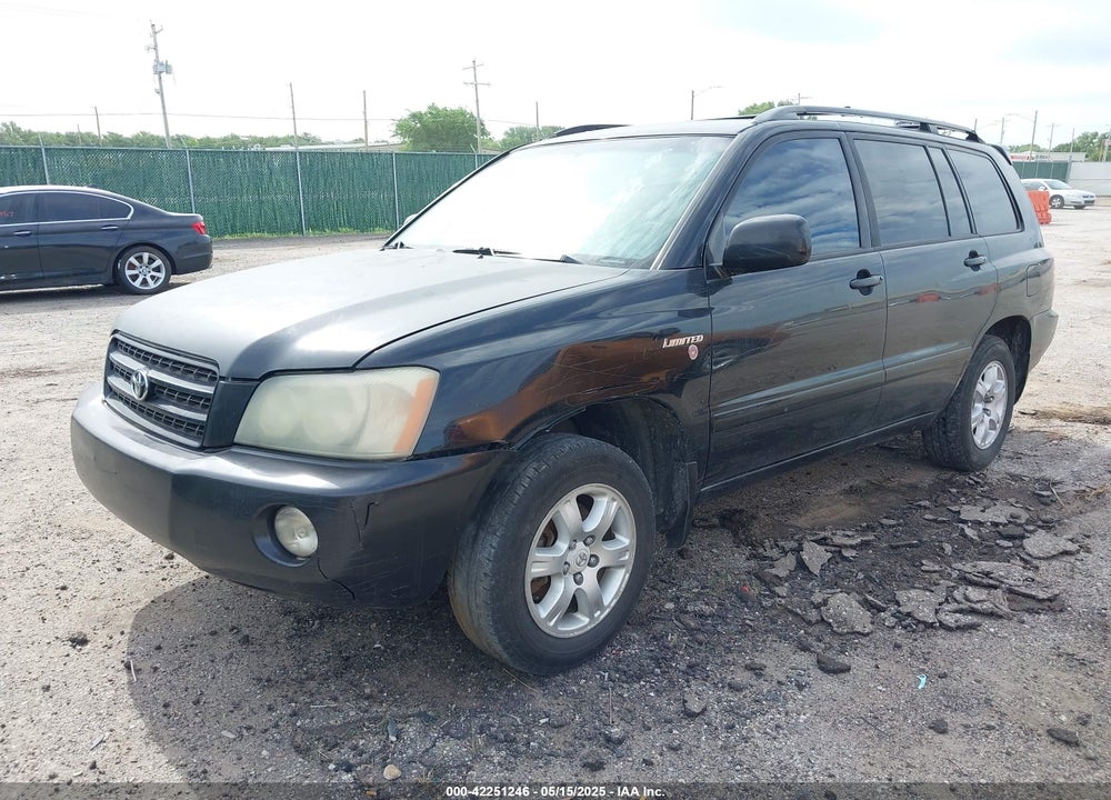 2003 TOYOTA HIGHLANDER LIMITED V6 VIN: JTEGF21A030100003
