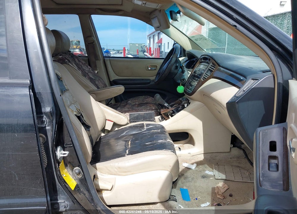2003 TOYOTA HIGHLANDER LIMITED V6 VIN: JTEGF21A030100003