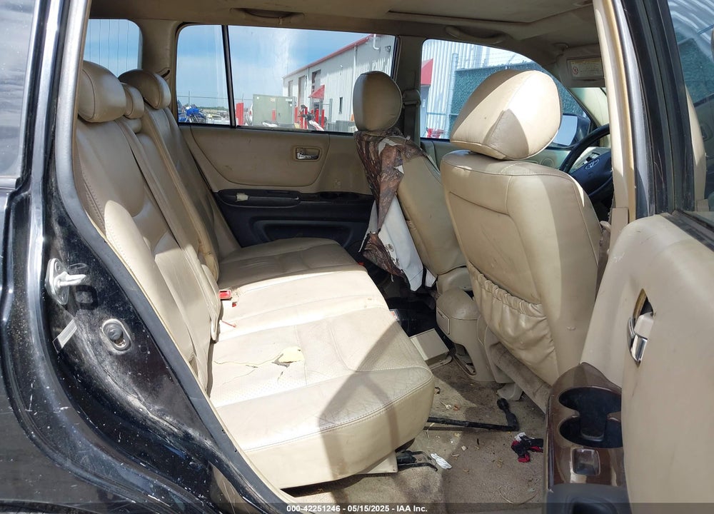 2003 TOYOTA HIGHLANDER LIMITED V6 VIN: JTEGF21A030100003