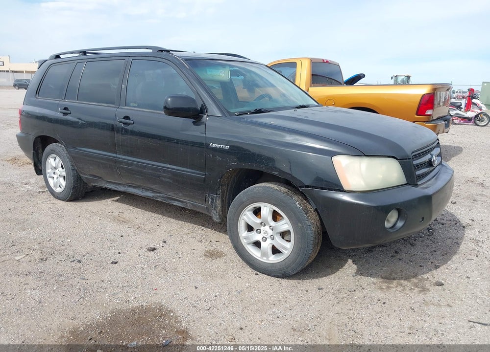 2003 TOYOTA HIGHLANDER LIMITED V6 VIN: JTEGF21A030100003