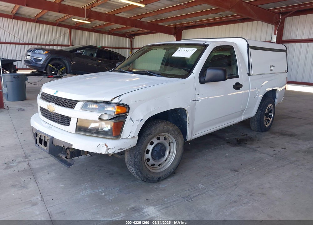 2011 CHEVROLET COLORADO WORK TRUCK VIN: 1GCCSBF93B8100848