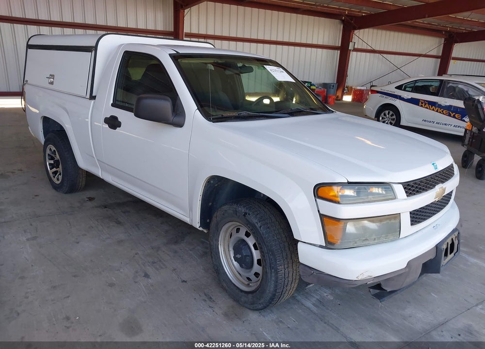 2011 CHEVROLET COLORADO WORK TRUCK VIN: 1GCCSBF93B8100848