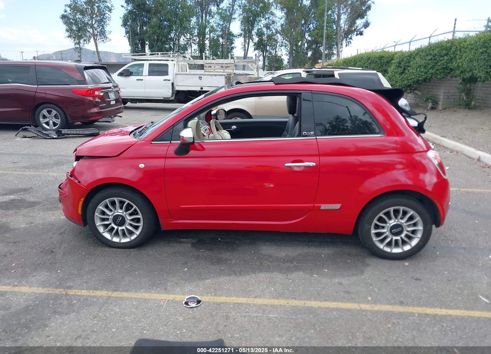 2012 FIAT 500C LOUNGE VIN: 3C3CFFER1CT109200