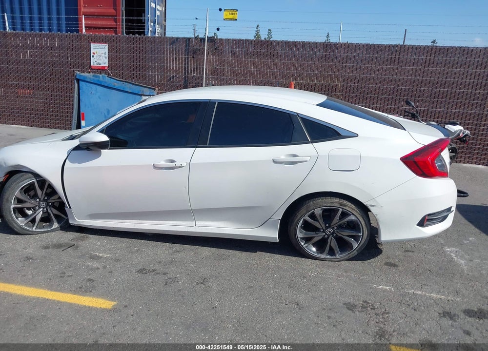 2021 HONDA CIVIC VIN: 2HGFC2F84MH541775