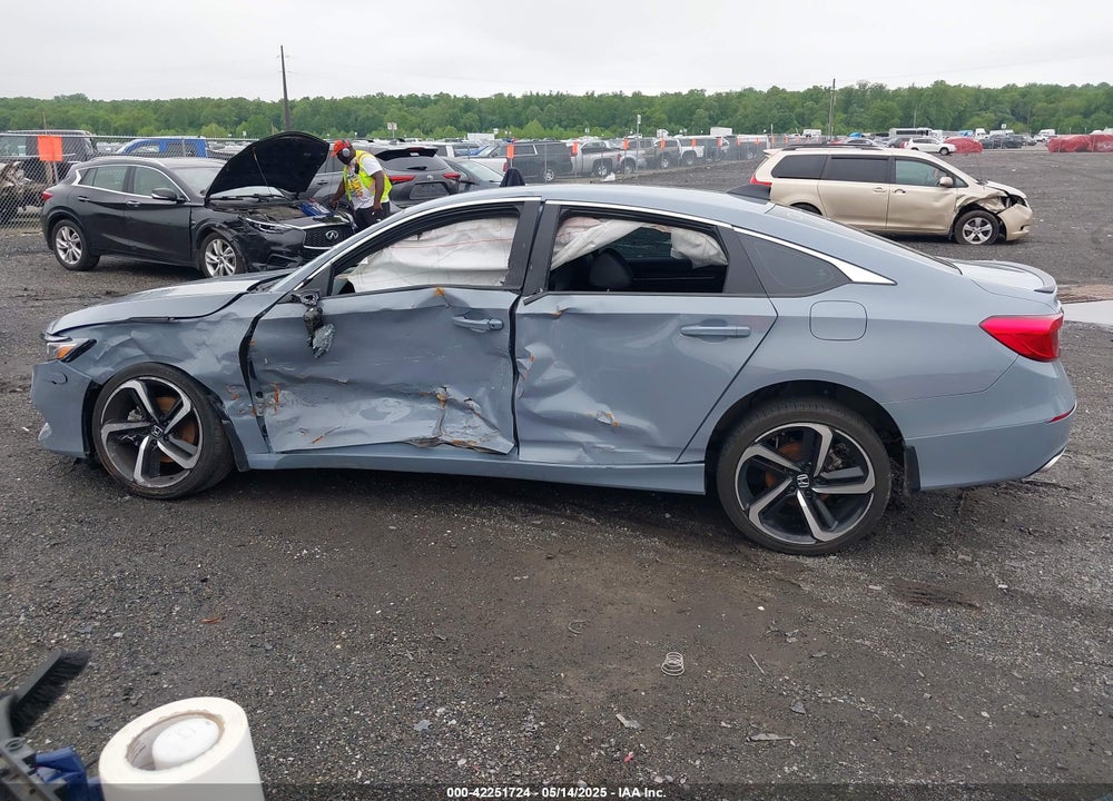 2021 HONDA ACCORD VIN: 1HGCV1F38MA099805