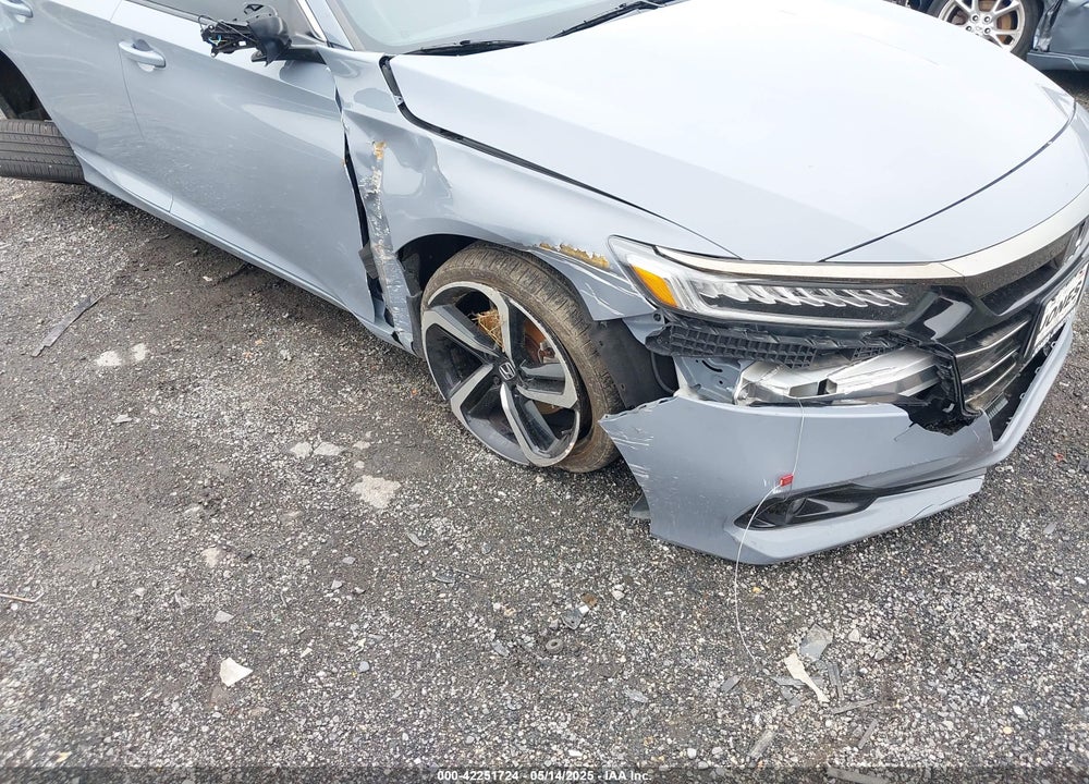 2021 HONDA ACCORD VIN: 1HGCV1F38MA099805