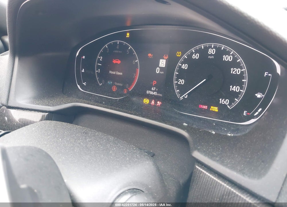 2021 HONDA ACCORD VIN: 1HGCV1F38MA099805
