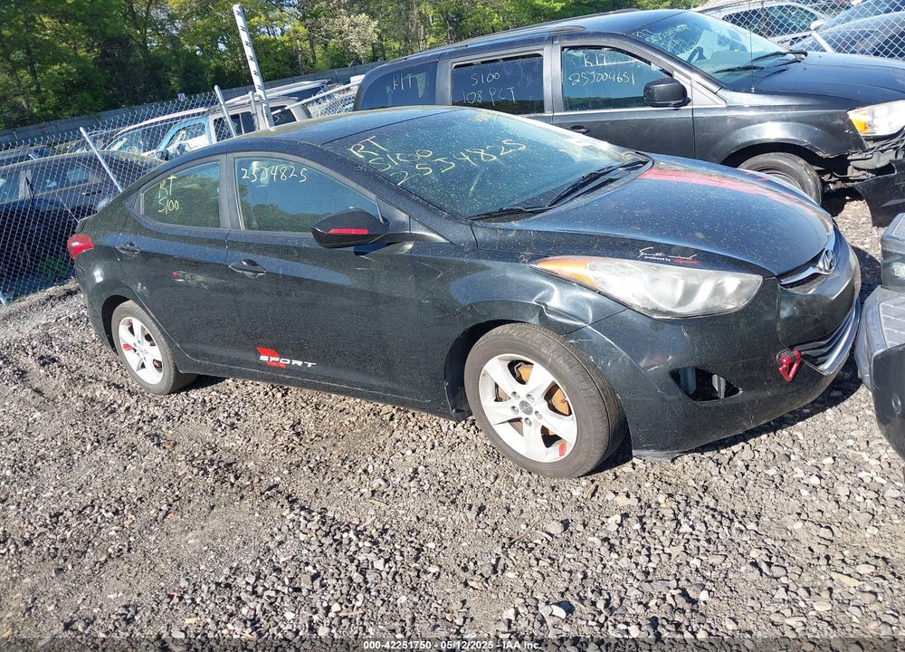 2011 HYUNDAI ELANTRA GLS (ULSAN PLANT) VIN: KMHDH4AE3BU103657