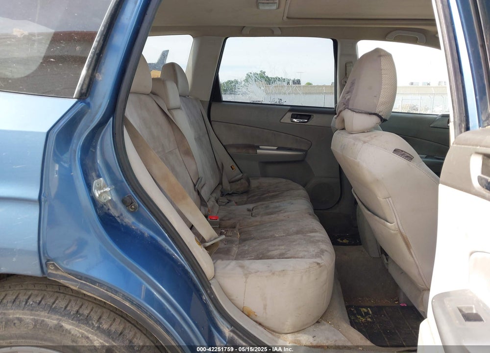 2009 SUBARU FORESTER 2.5X VIN: JF2SH63639H762890
