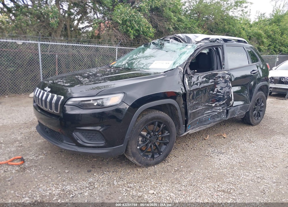 2021 JEEP CHEROKEE LATITUDE FWD VIN: 1C4PJLCB9MD125782