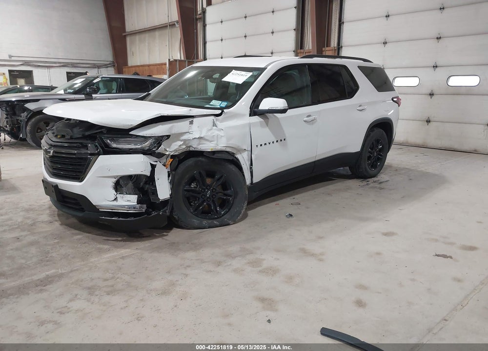 2022 CHEVROLET TRAVERSE AWD LT CLOTH VIN: 1GNEVGKWXNJ126618