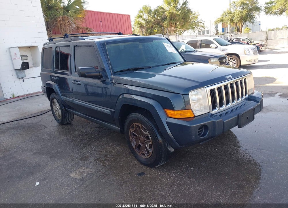 2007 SPORT JEEP COMMANDER VIN: 1J8HG48K67C686008