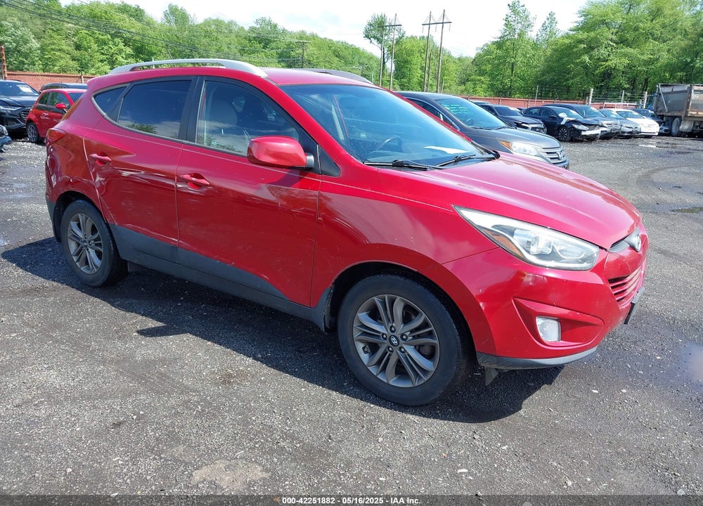 2014 HYUNDAI TUCSON SE VIN: KM8JU3AG8EU838682