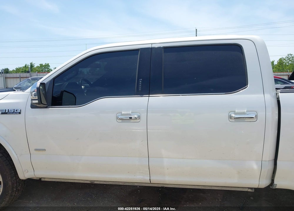 2015 FORD F-150 PLATINUM VIN: 1FTEW1EG2FFC77187
