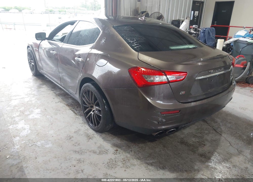 2015 MASERATI GHIBLI S Q4 VIN: ZAM57RTA3F1146241