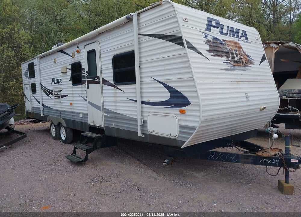 2010 PALOMINO PUMA TRAVEL TRAILER VIN: 4X4TPUF22AP027096