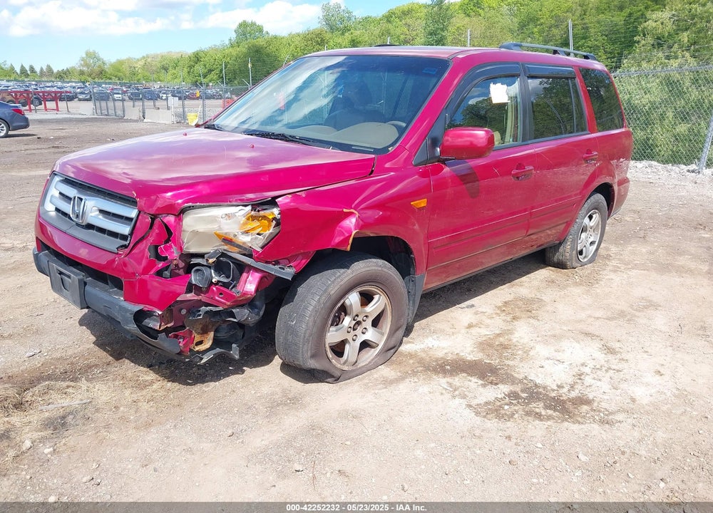 2006 HONDA PILOT EX-L VIN: 5FNYF18596B000449