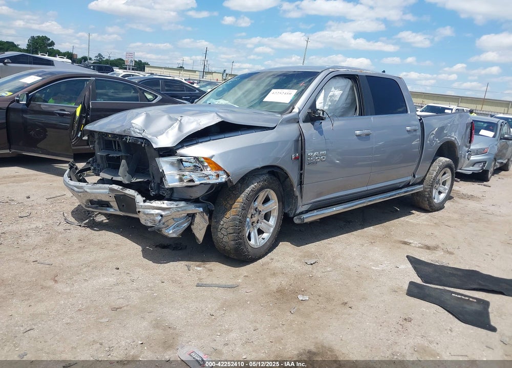 2019 RAM 1500 CLASSIC LONE STAR SILVER 4X2 5'7" BOX VIN: 1C6RR6LT4KS604798