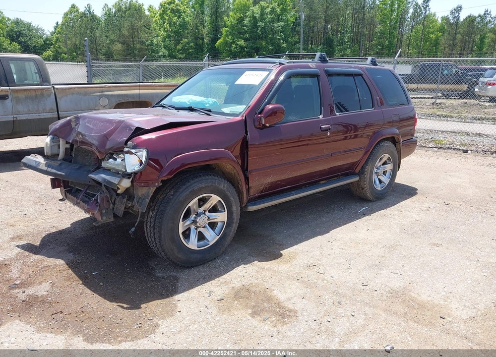 2004 NISSAN PATHFINDER LE PLATINUM VIN: JN8DR09Y54W901825