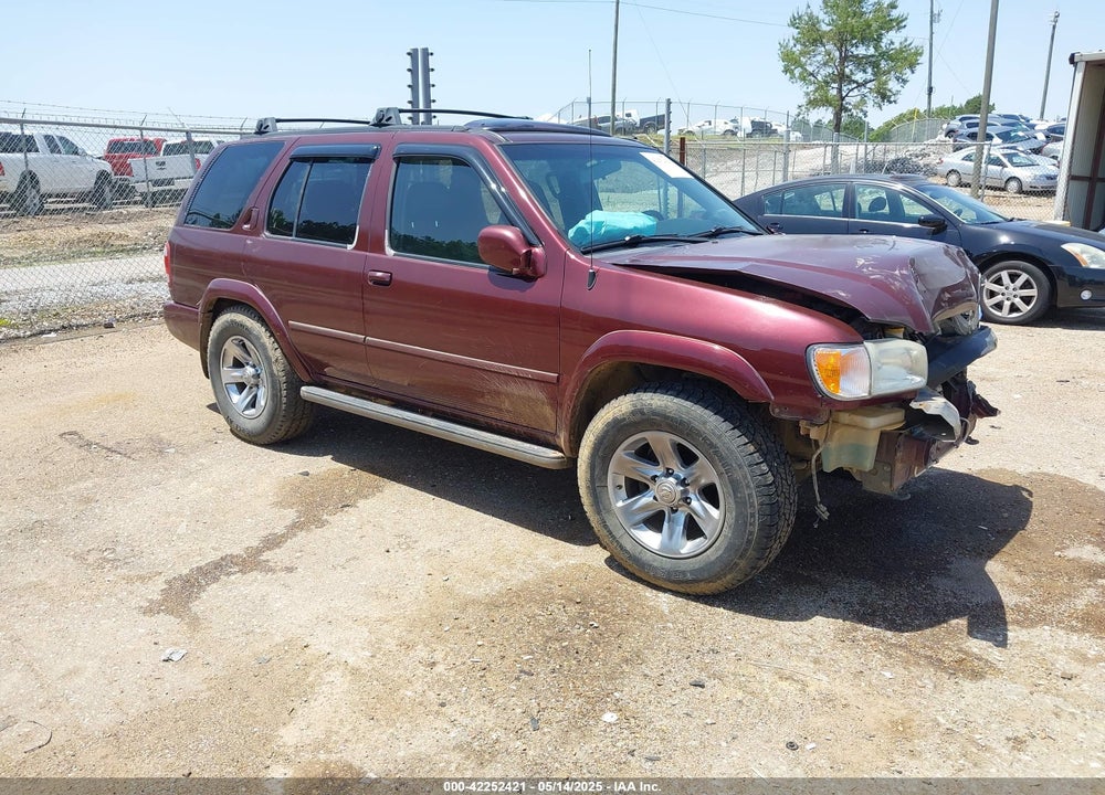 2004 NISSAN PATHFINDER LE PLATINUM VIN: JN8DR09Y54W901825
