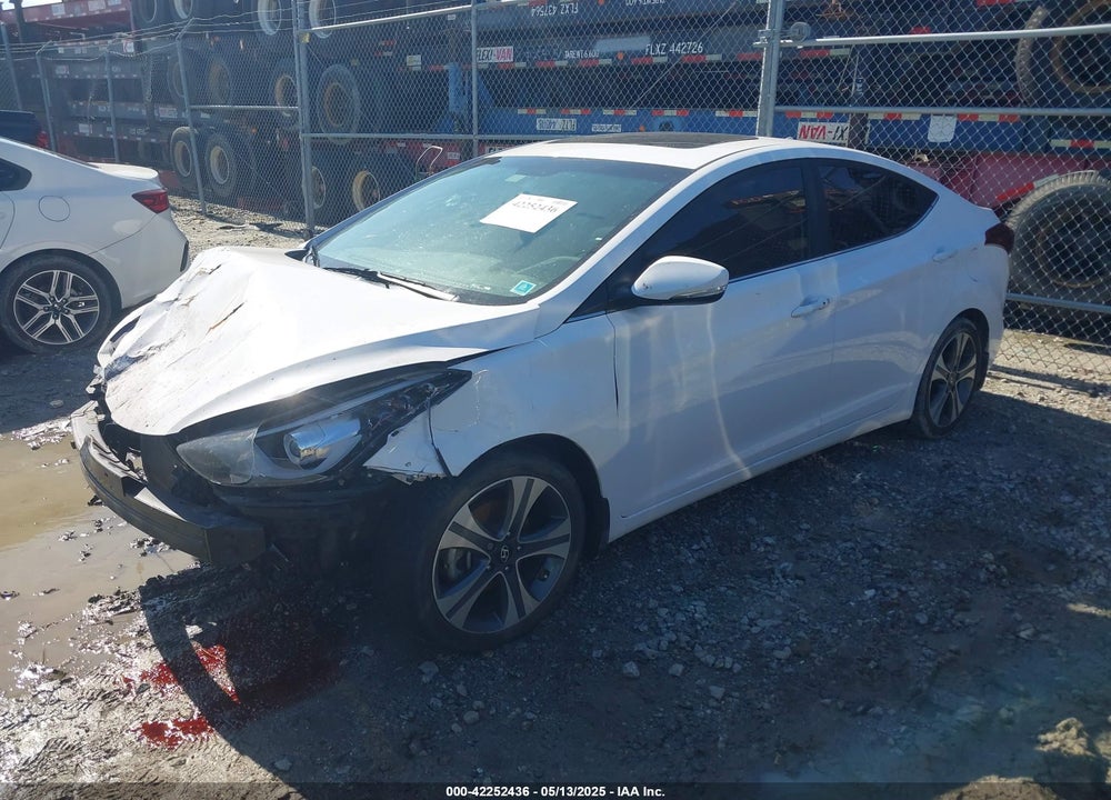 2016 HYUNDAI ELANTRA SPORT VIN: KMHDH4AH1GU488301