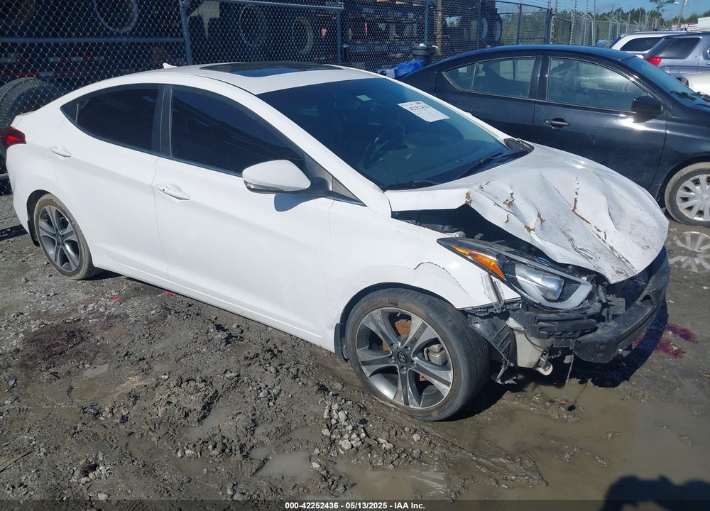 2016 HYUNDAI ELANTRA SPORT VIN: KMHDH4AH1GU488301