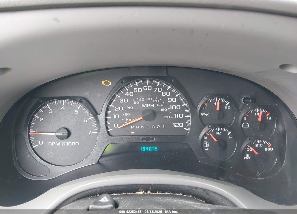 2006 CHEVROLET TRAILBLAZER VIN: 1GNDT13S662279258