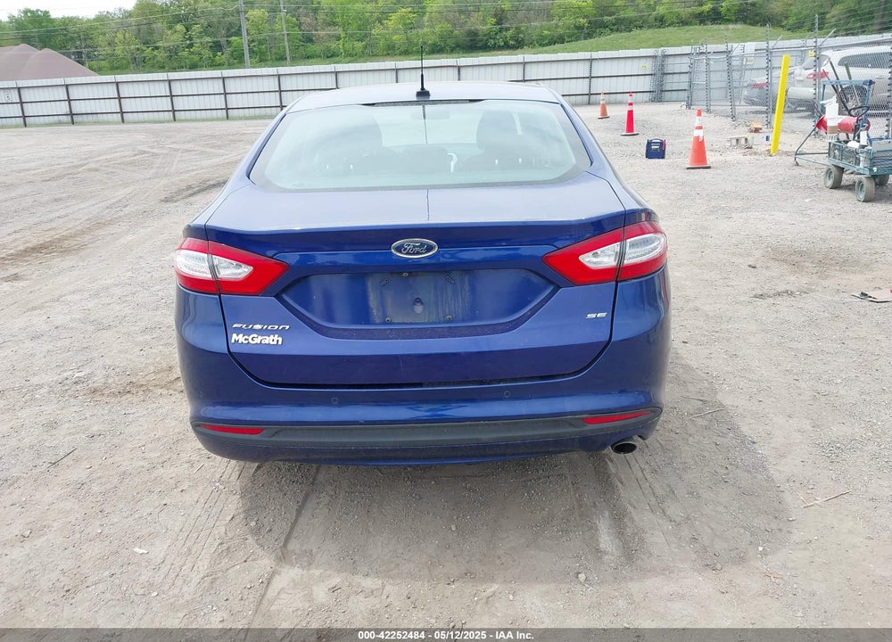 2016 FORD FUSION VIN: 3FA6P0H78GR389400