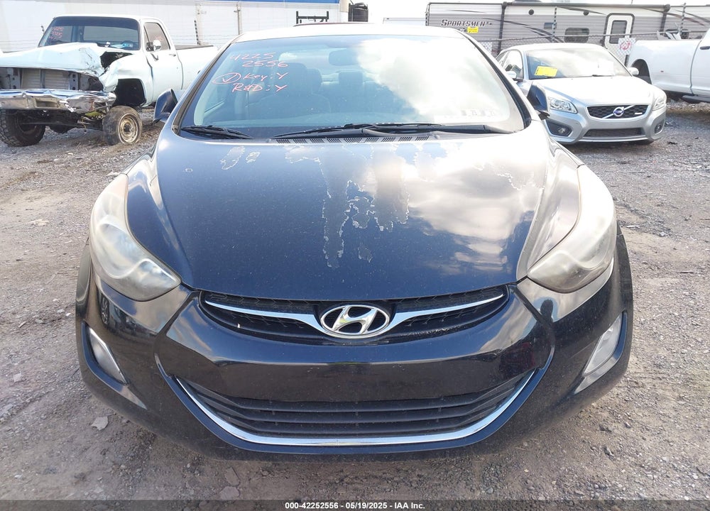 2012 HYUNDAI ELANTRA VIN: KMHDH4AEXCU298643