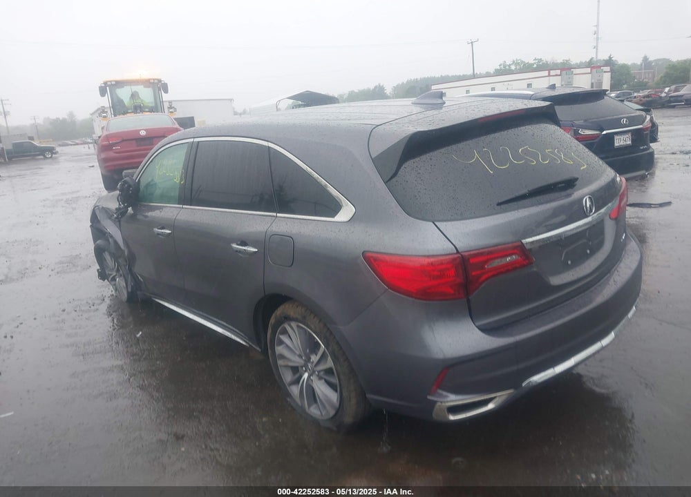 2017 ACURA MDX SPORT HYBRID TECHNOLOGY PACKAGE VIN: 5FRYD7H50HB000785