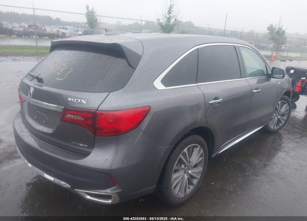 2017 ACURA MDX SPORT HYBRID TECHNOLOGY PACKAGE VIN: 5FRYD7H50HB000785