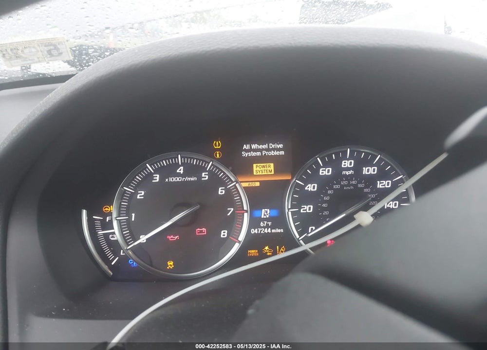 2017 ACURA MDX SPORT HYBRID TECHNOLOGY PACKAGE VIN: 5FRYD7H50HB000785