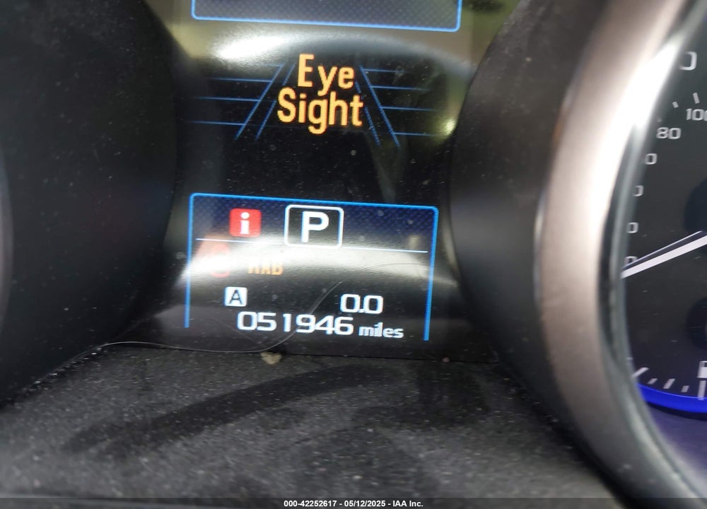 2019 SUBARU OUTBACK VIN: 4S4BSANC4K3260913