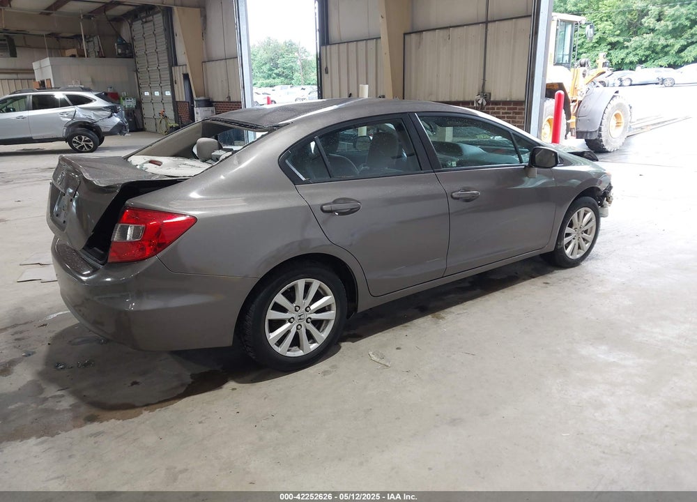 2012 HONDA CIVIC EX VIN: 19XFB2F8XCE344802