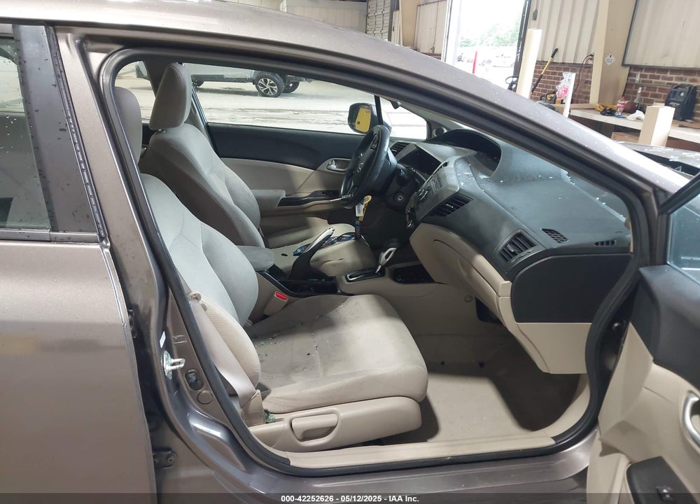 2012 HONDA CIVIC EX VIN: 19XFB2F8XCE344802