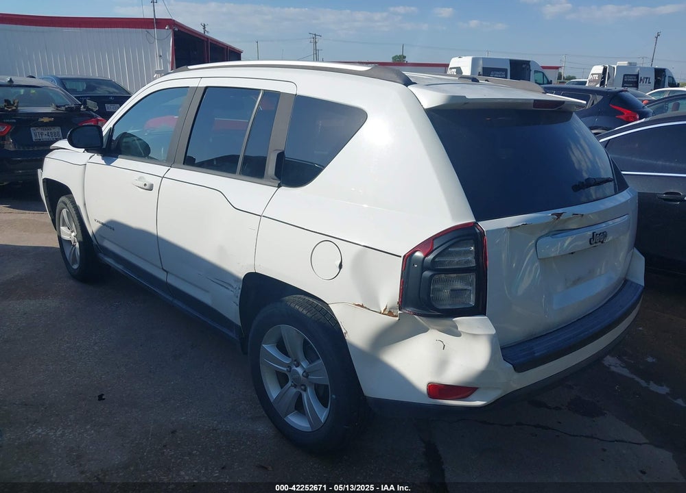 2016 JEEP COMPASS SPORT VIN: 1C4NJCBA7GD705620