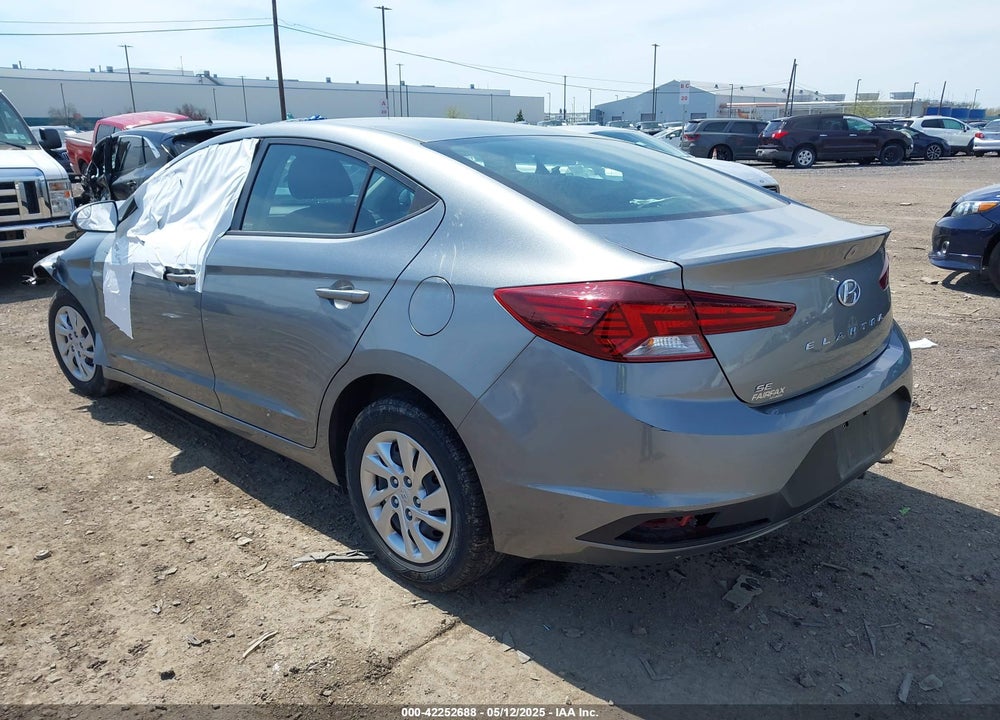 2019 HYUNDAI ELANTRA VIN: KMHD74LF1KU777590