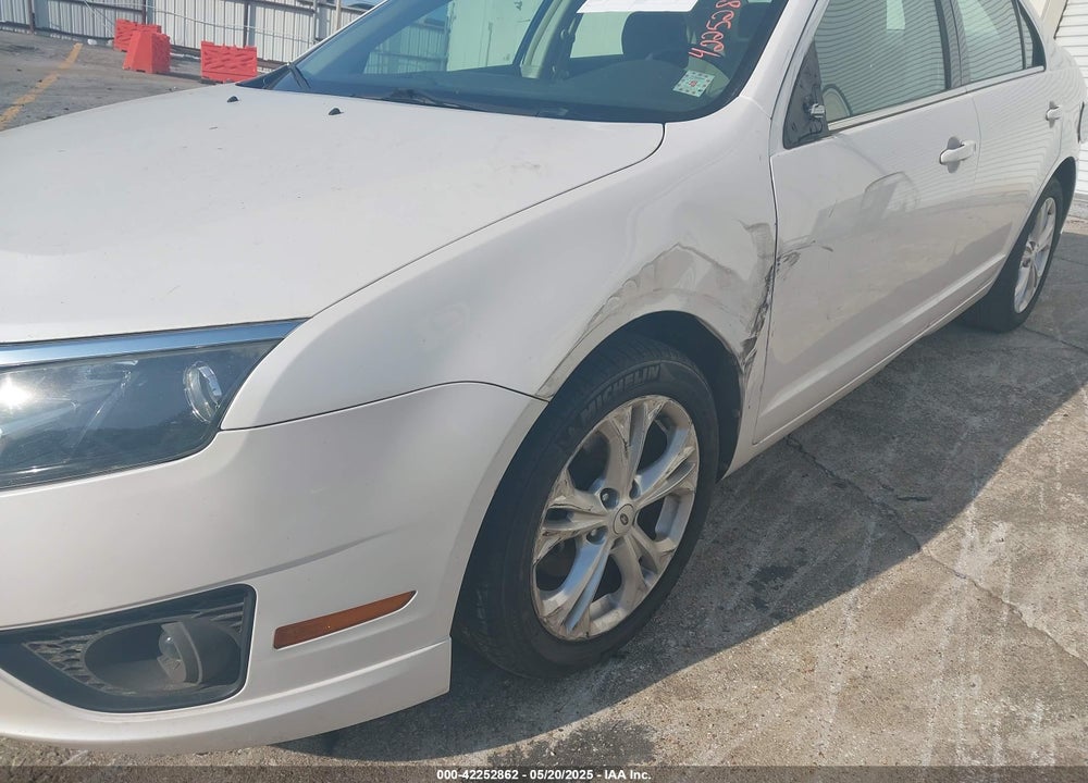 2012 FORD FUSION VIN: 3FAHP0HA4CR389358