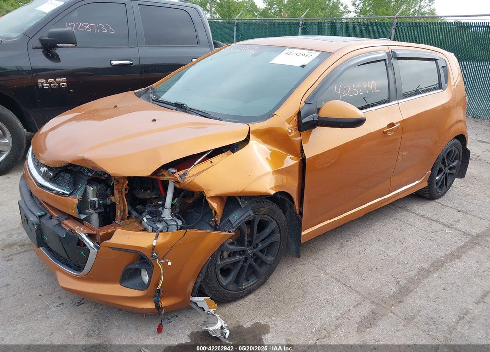 2018 CHEVROLET SONIC VIN: 1G1JC6SB0J4101281