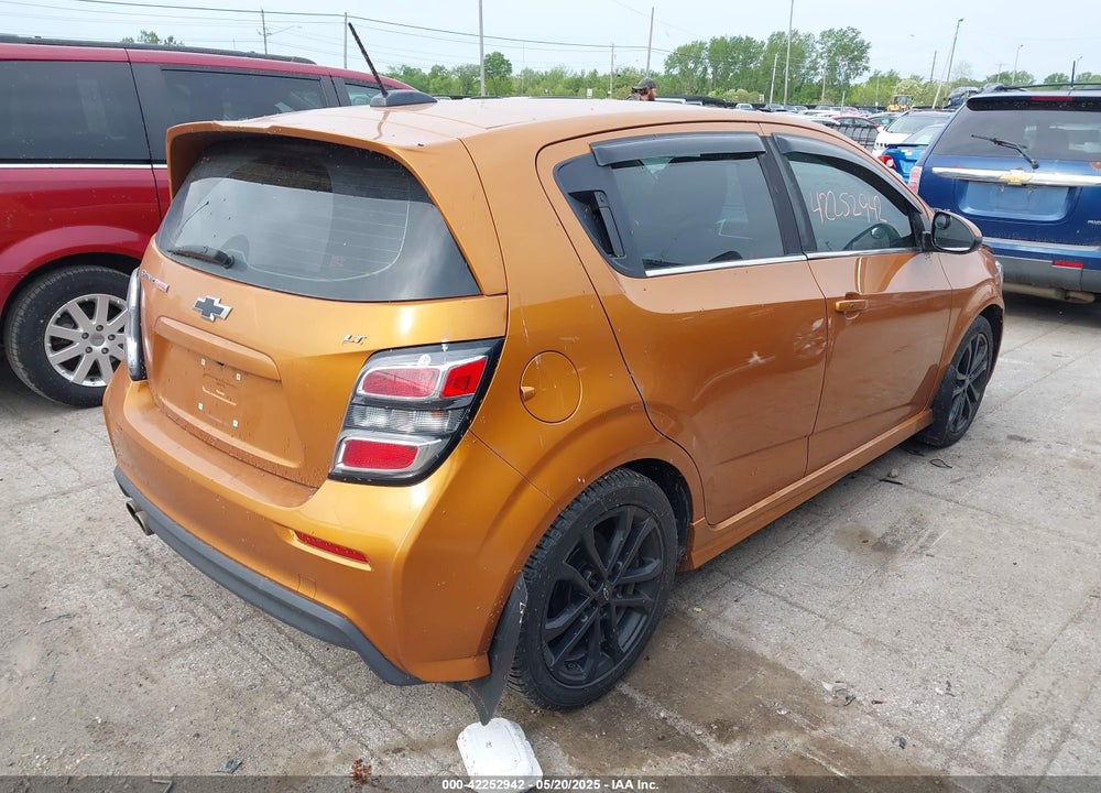 2018 CHEVROLET SONIC VIN: 1G1JC6SB0J4101281