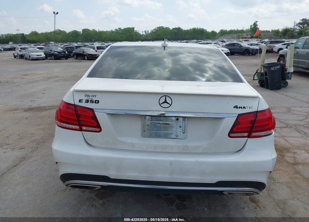 2015 MERCEDES-BENZ E-CLASS VIN: WDDHF8JB3FB107224