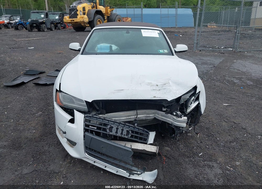 2012 AUDI A5 VIN: WAULFAFH3CN003008