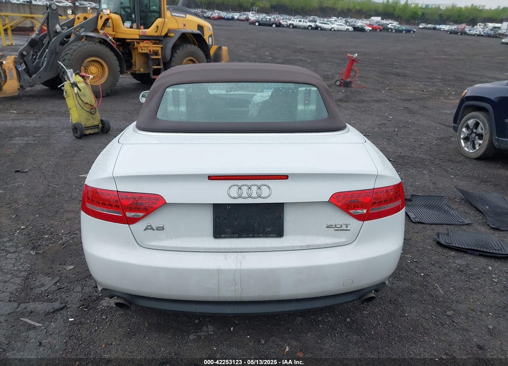 2012 AUDI A5 VIN: WAULFAFH3CN003008