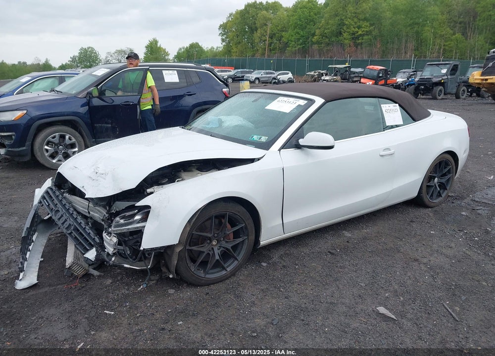 2012 AUDI A5 VIN: WAULFAFH3CN003008