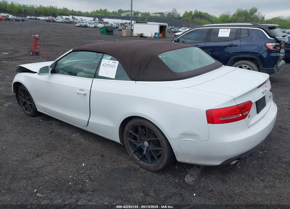 2012 AUDI A5 VIN: WAULFAFH3CN003008