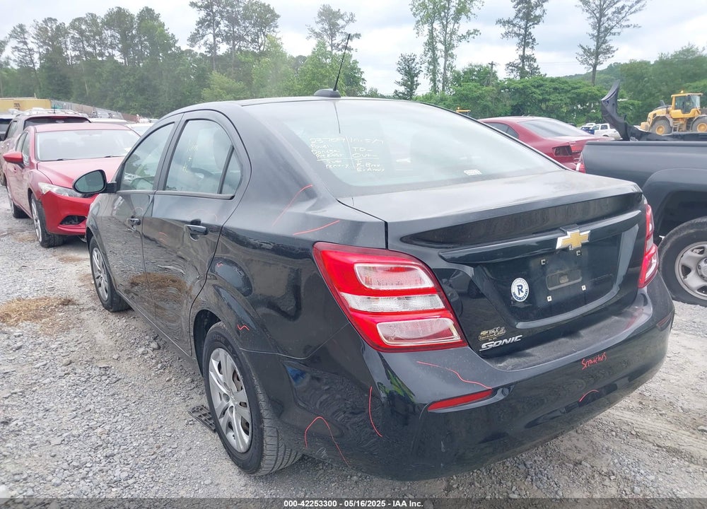 2018 CHEVROLET SONIC VIN: 1G1JB5SH9J4126214