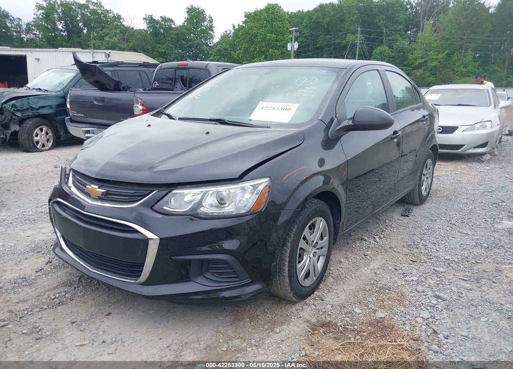 2018 CHEVROLET SONIC VIN: 1G1JB5SH9J4126214