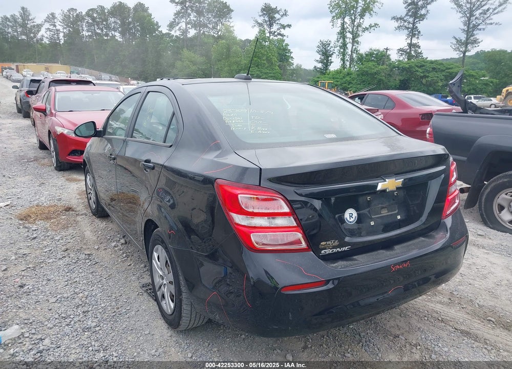 2018 CHEVROLET SONIC VIN: 1G1JB5SH9J4126214