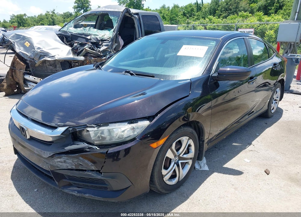 2016 HONDA CIVIC LX VIN: 19XFC2F59GE098446