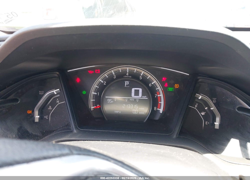 2016 HONDA CIVIC LX VIN: 19XFC2F59GE098446